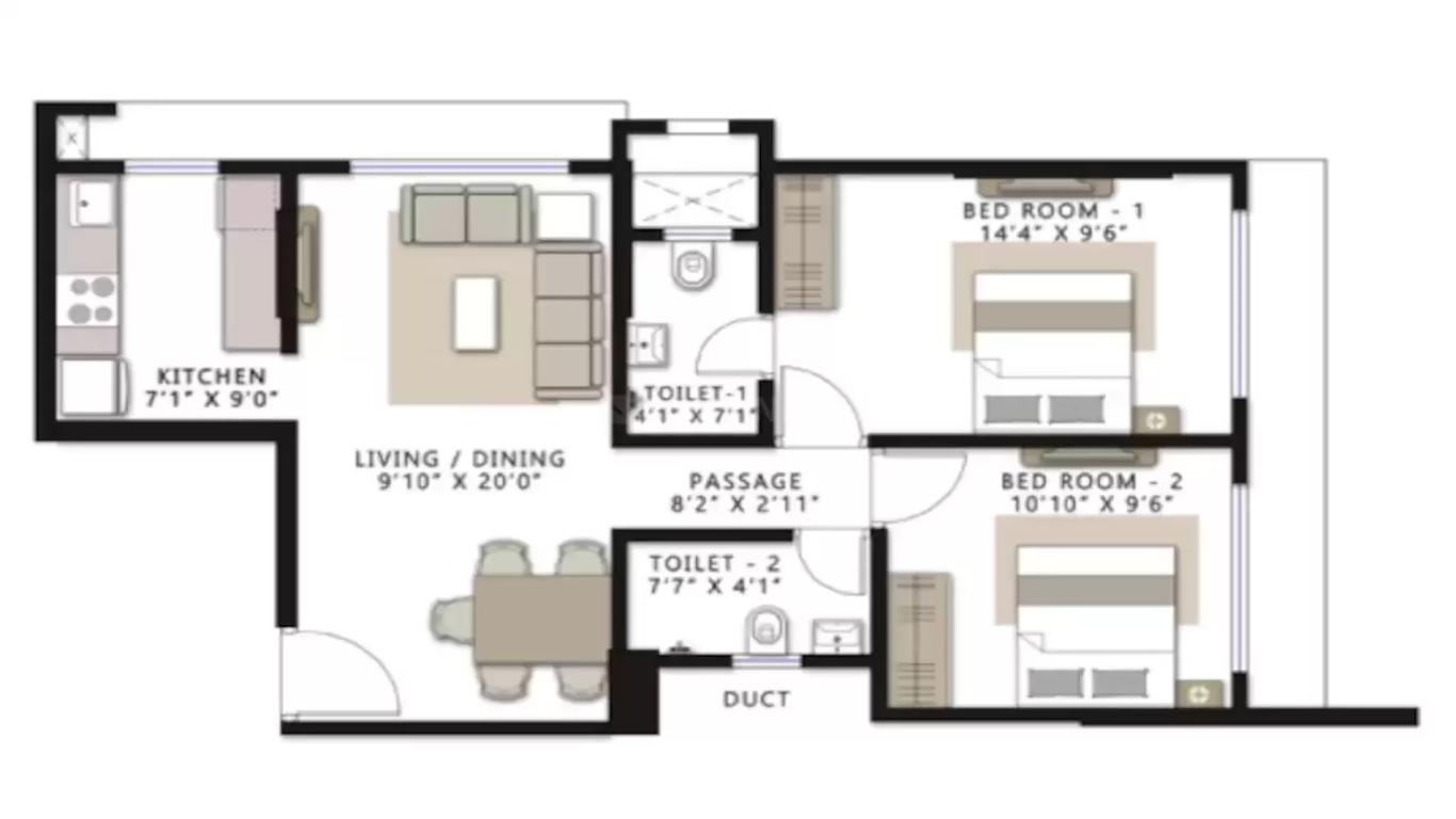 Romell Serene Borivali West-romell-serene-borivali-west-plan1.jpg